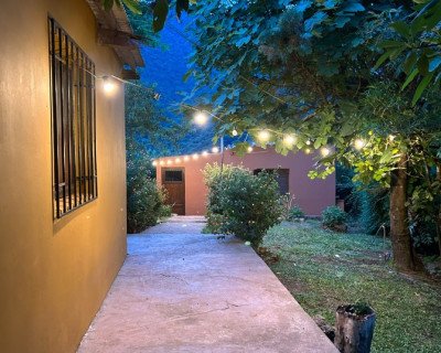 La calma del campo al anochecer.