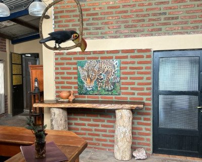 Arte y madera en armonía.